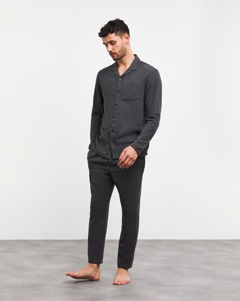 Classic Woven Check Flannel Pyjama Set