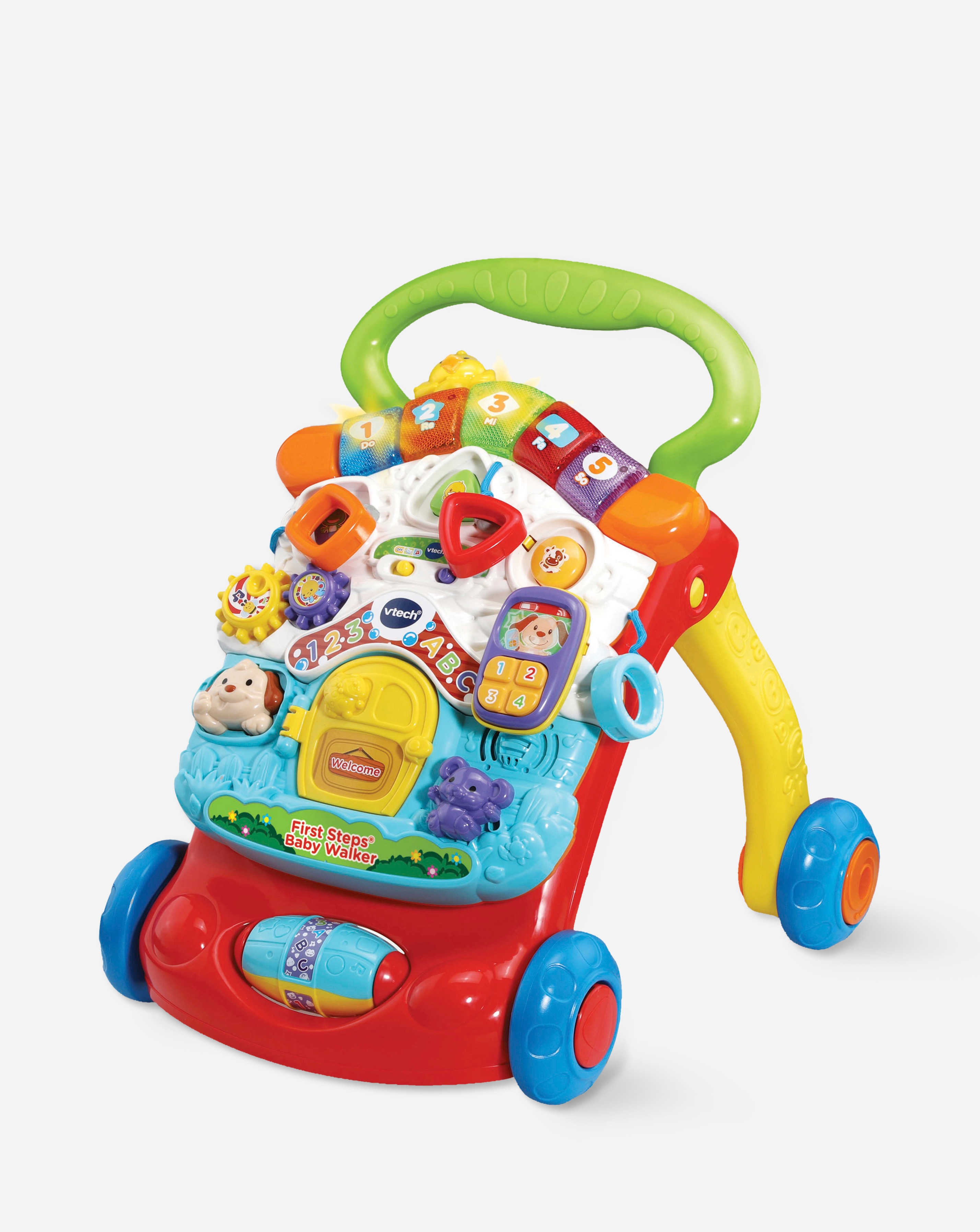 VTech First Steps Baby Walker Red