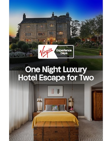 One Night Luxury Hotel Escape for Two E-Voucher - 22 Experiences to Choose From
