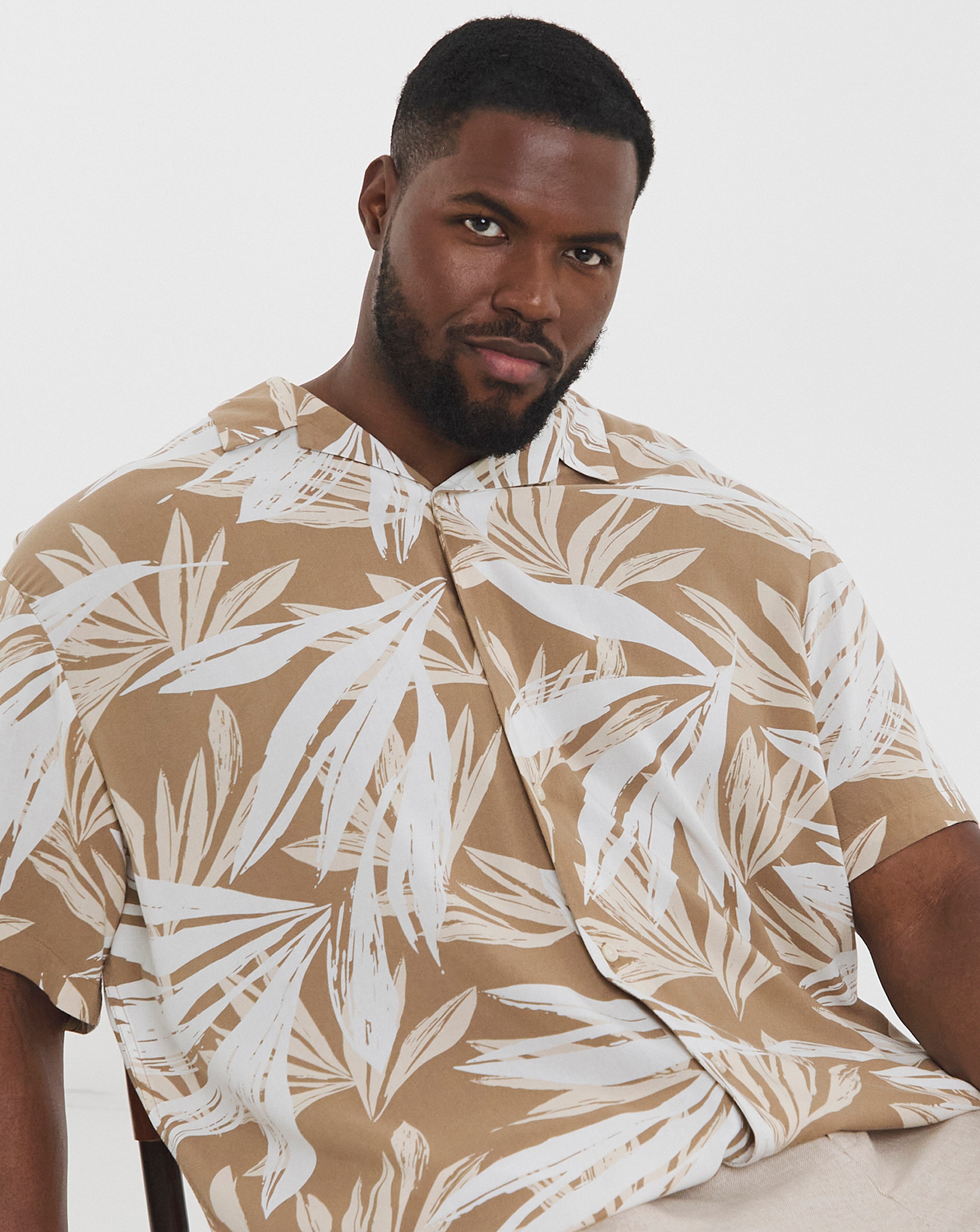 Jack & Jones Jeff Print Resort Shirt