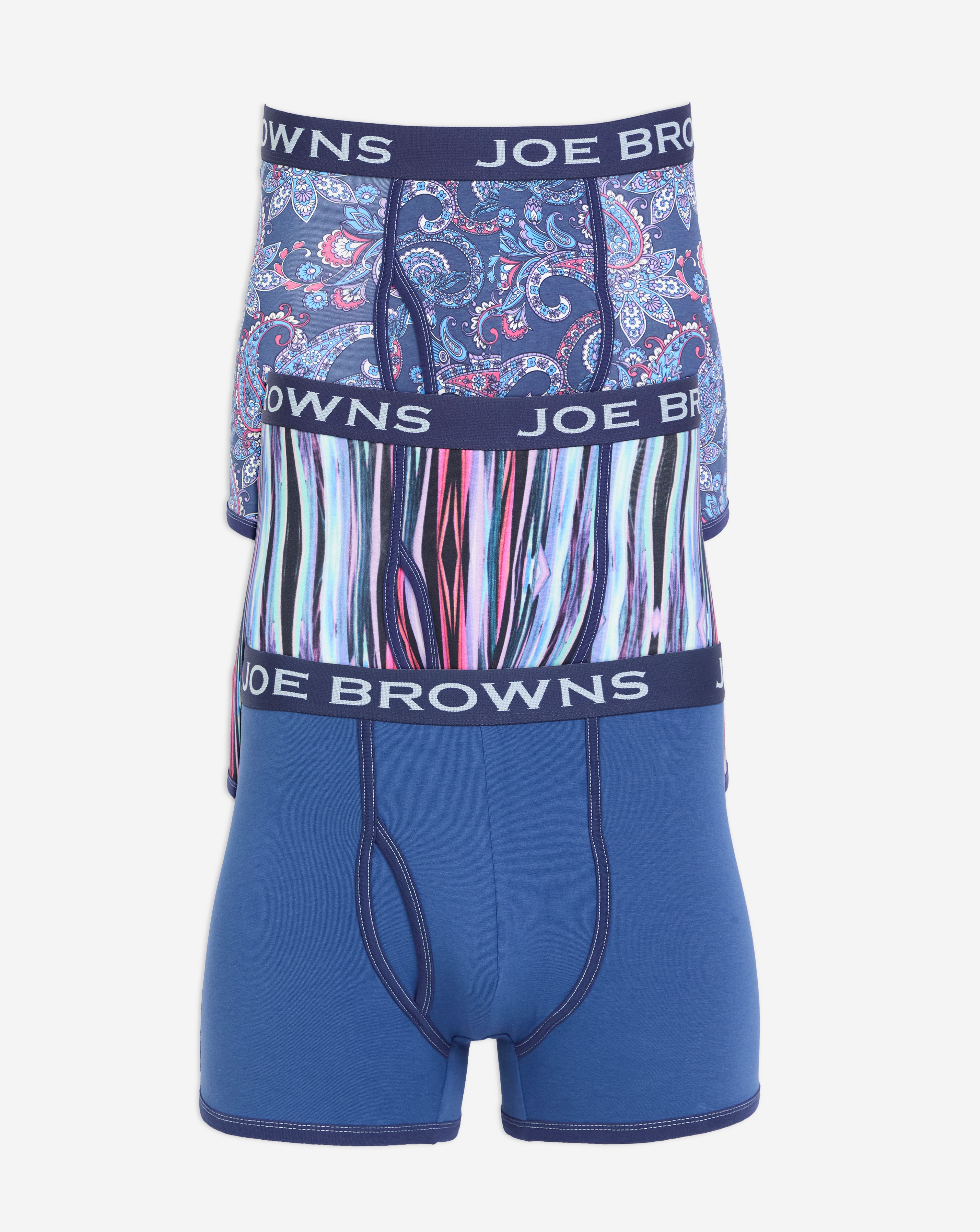 Joe Browns 3 Pack Boxers