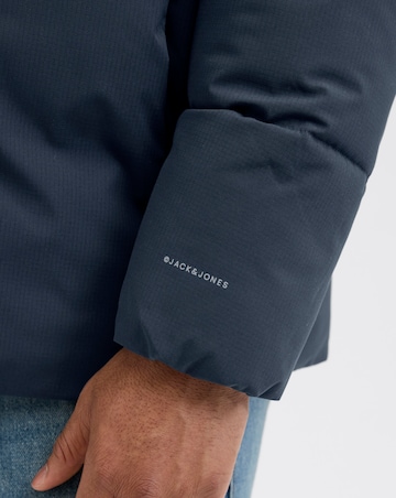 Jack & Jones Global Puffer Coat - Navy
