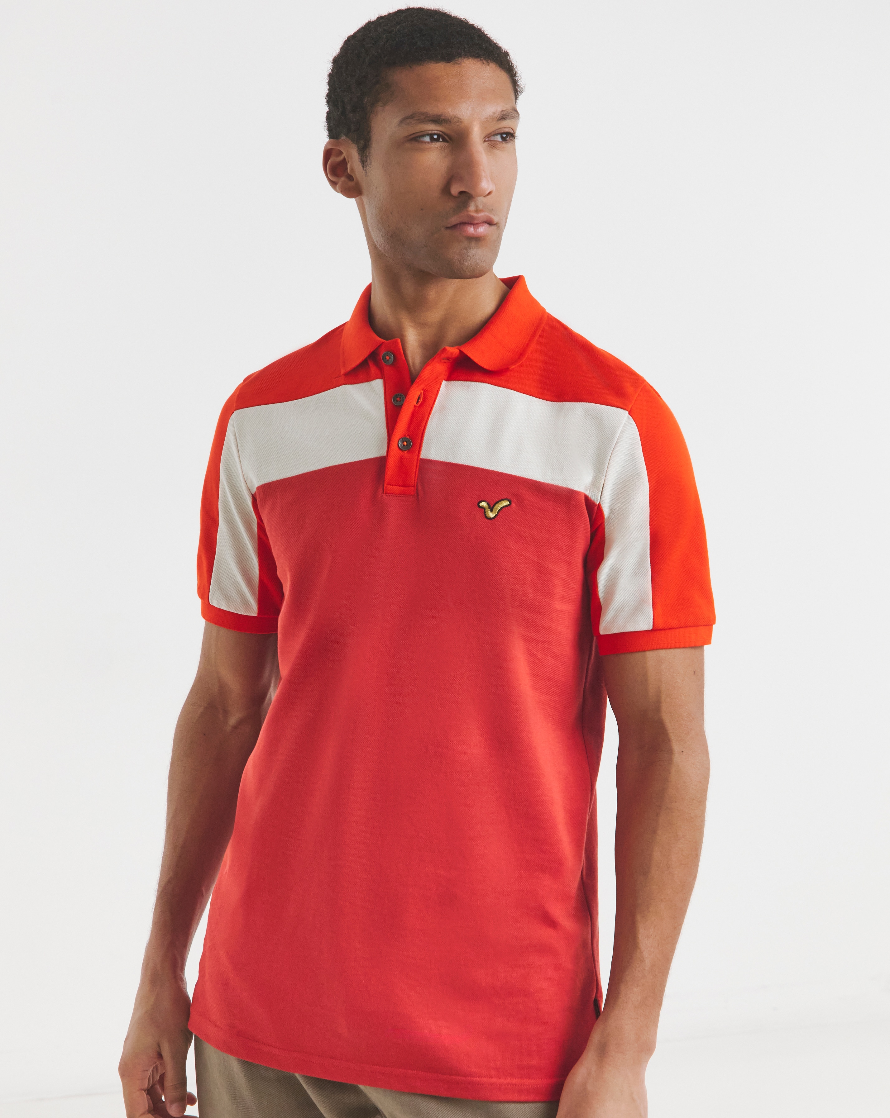 Voi Storm Colour Block Polo Long Length