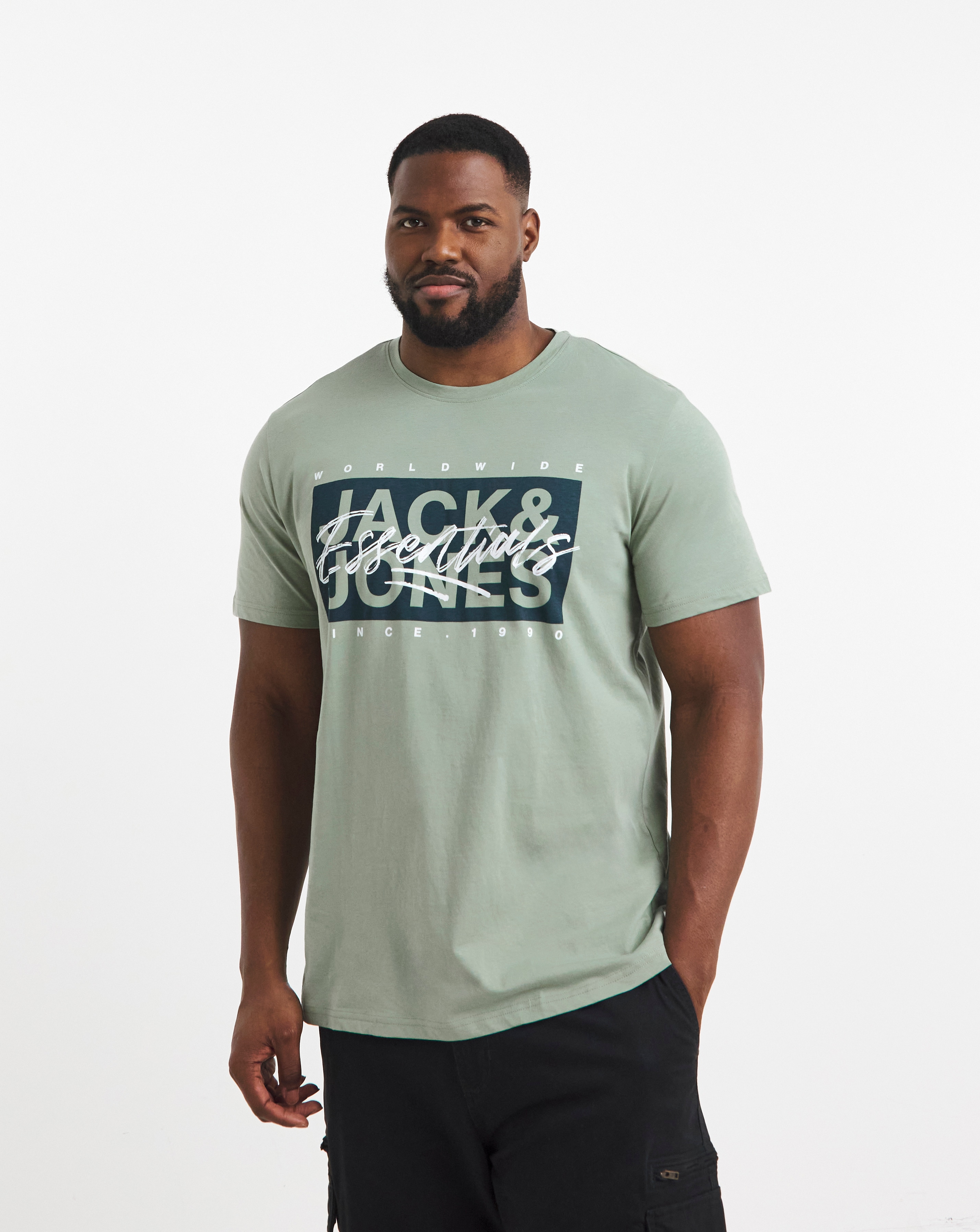 Jack & Jones Colton Logo T-Shirt - Green