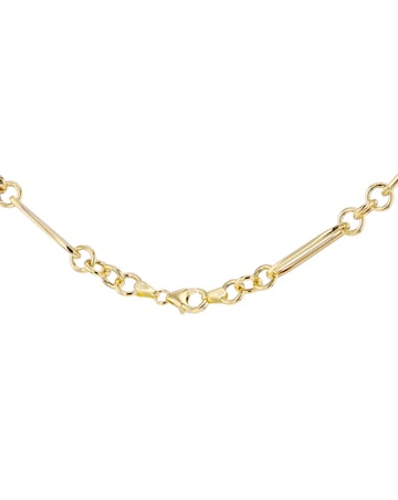 9CT  Gold Hollow Figaro Paper Chain