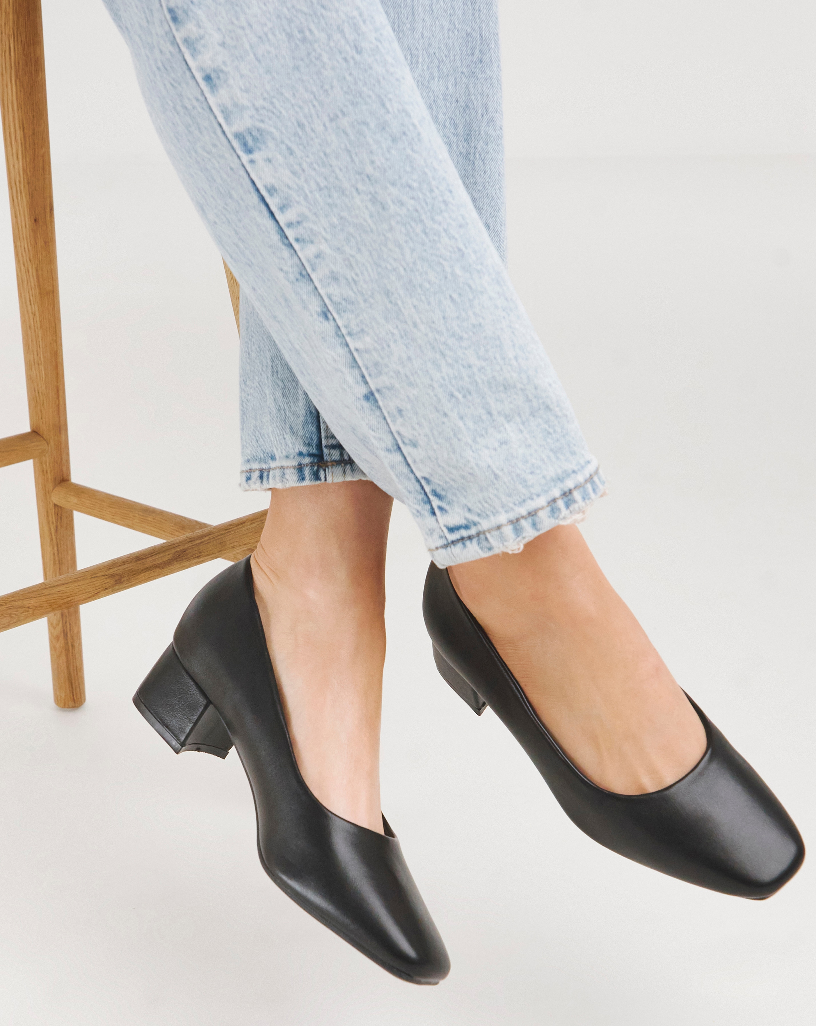 Flexi Sole Block Heel EEEEE Fit