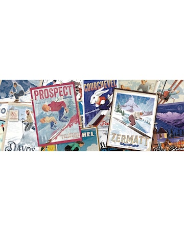 Retro Skiing, 1000pc