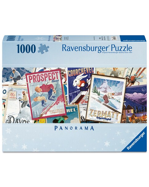 New In - Retro Skiing, 1000pc