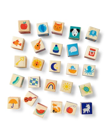 Ms. Rachel Wooden Learning Blocks
