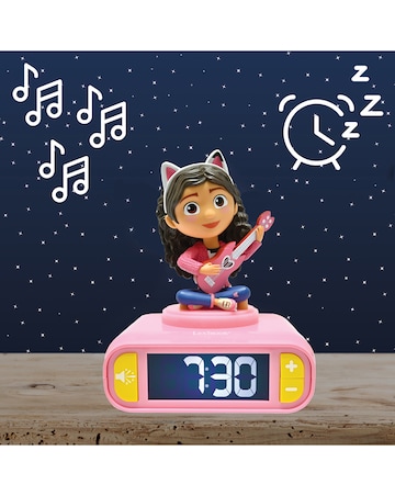 Gabby's Dollhouse Night Light Clock