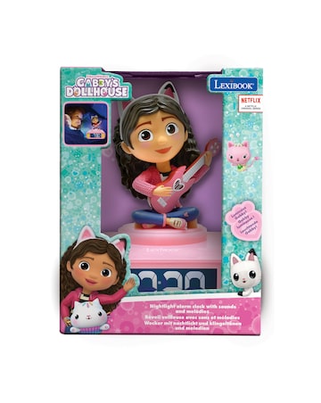 Gabby's Dollhouse Night Light Clock