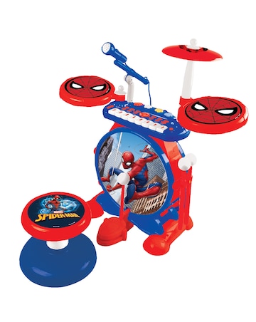 Spider-Man Electronic Drums with Seat