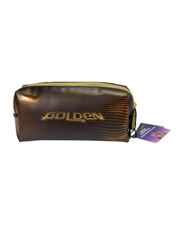 K-Pop Demon Hunters Golden Notebook & Pencil Case