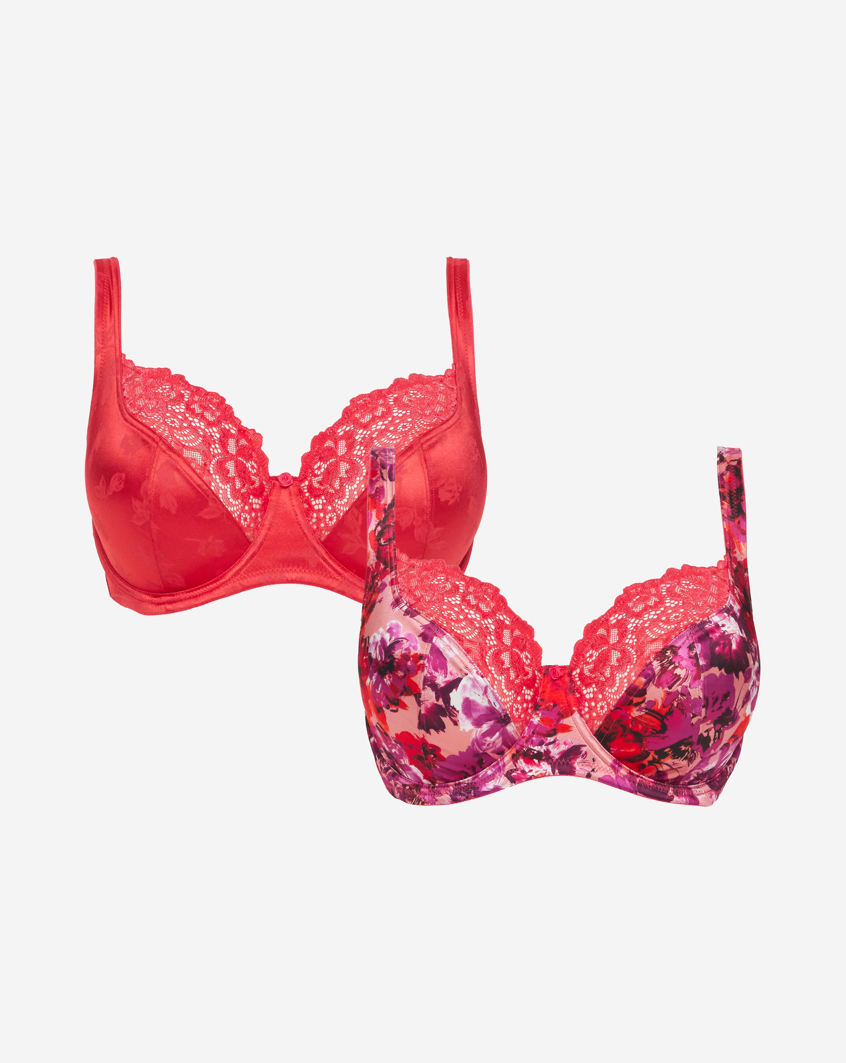 2 Pack Laura Full Cup Bras