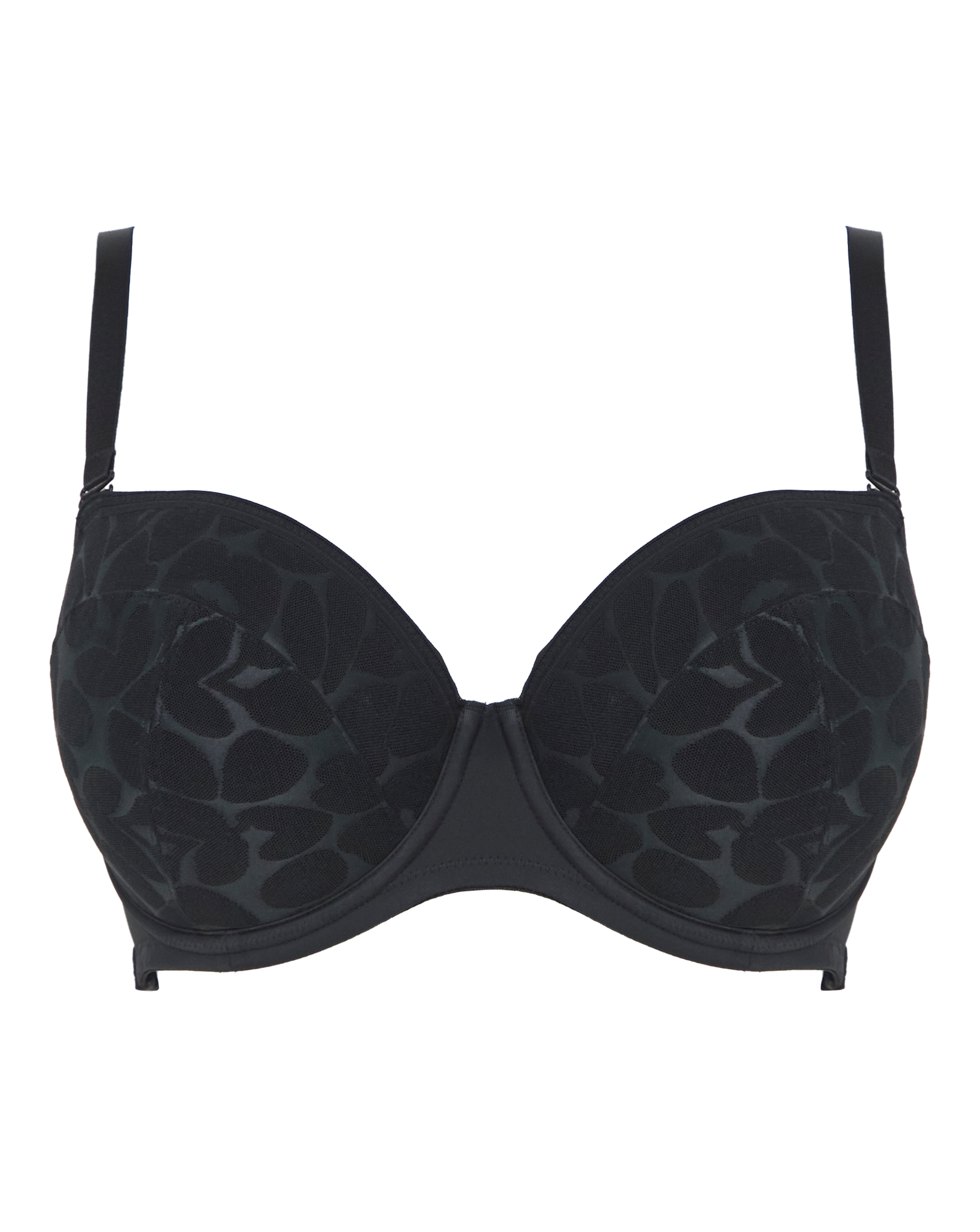 Black Underwired Padded Multiway Bra