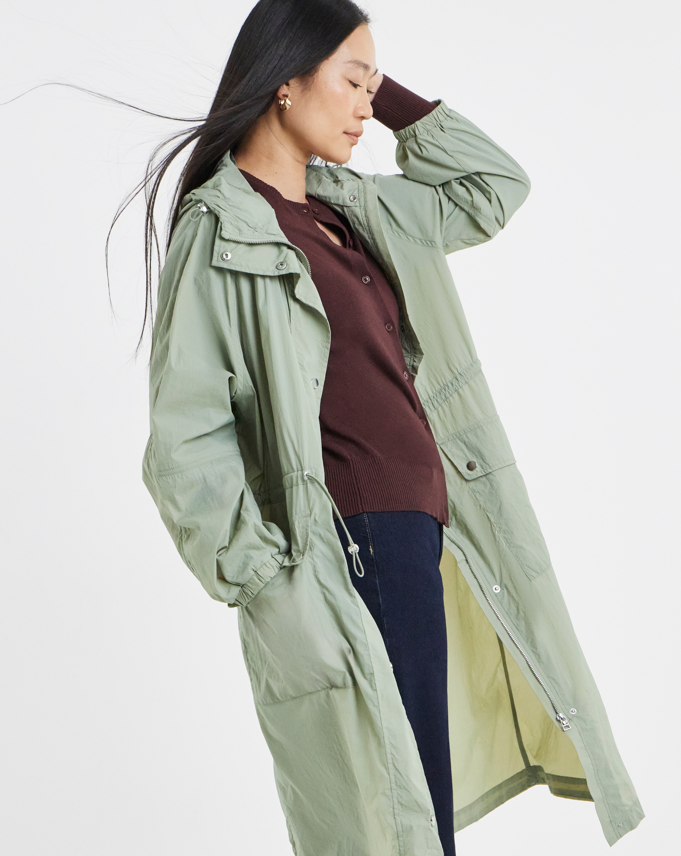 Longline Tech Parka