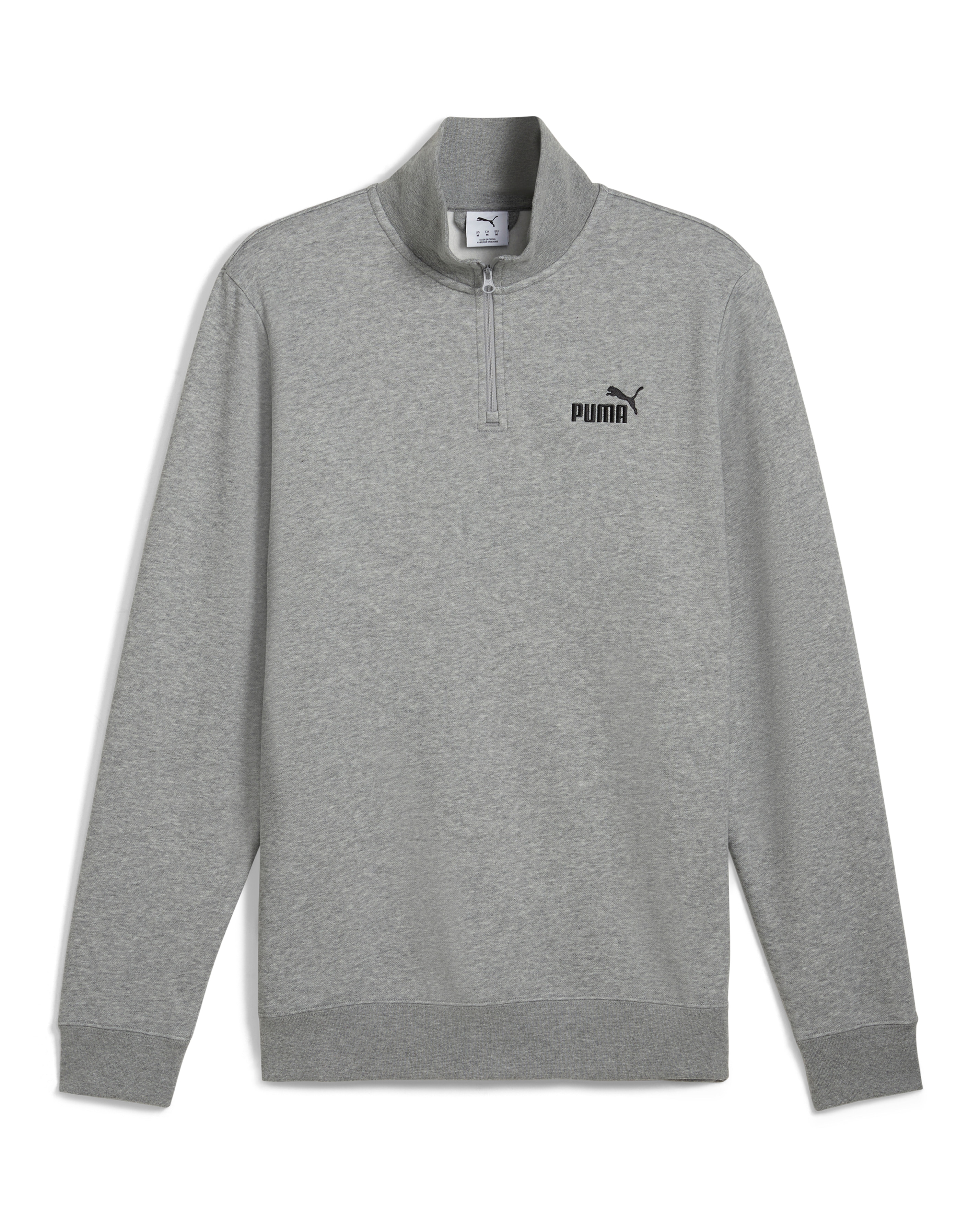 New In - PUMA Essentials Logo 1/2 Zip Sweatshirt