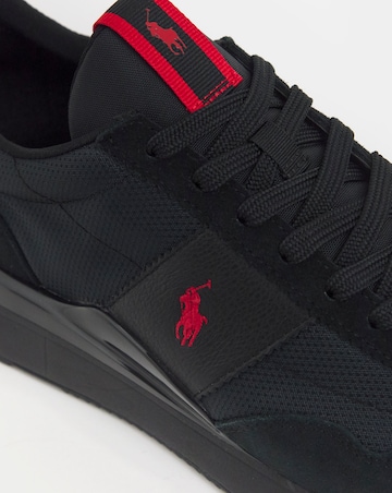 Polo Ralph Lauren Train 89 Rib Trainer - Black/Red