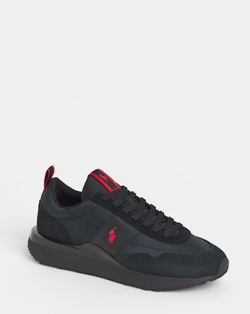 Polo Ralph Lauren Train 89 Rib Trainer - Black/Red