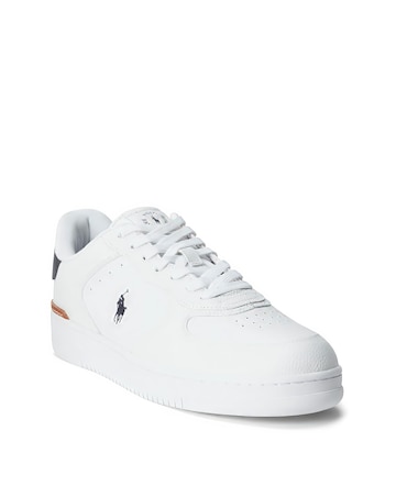Polo Ralph Aluren Masters Court Trainer - White/Navy