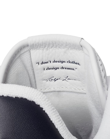 Polo Ralph Aluren Masters Court Trainer - White/Navy