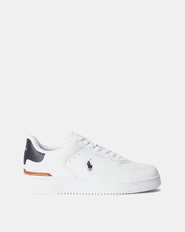 Polo Ralph Aluren Masters Court Trainer - White/Navy