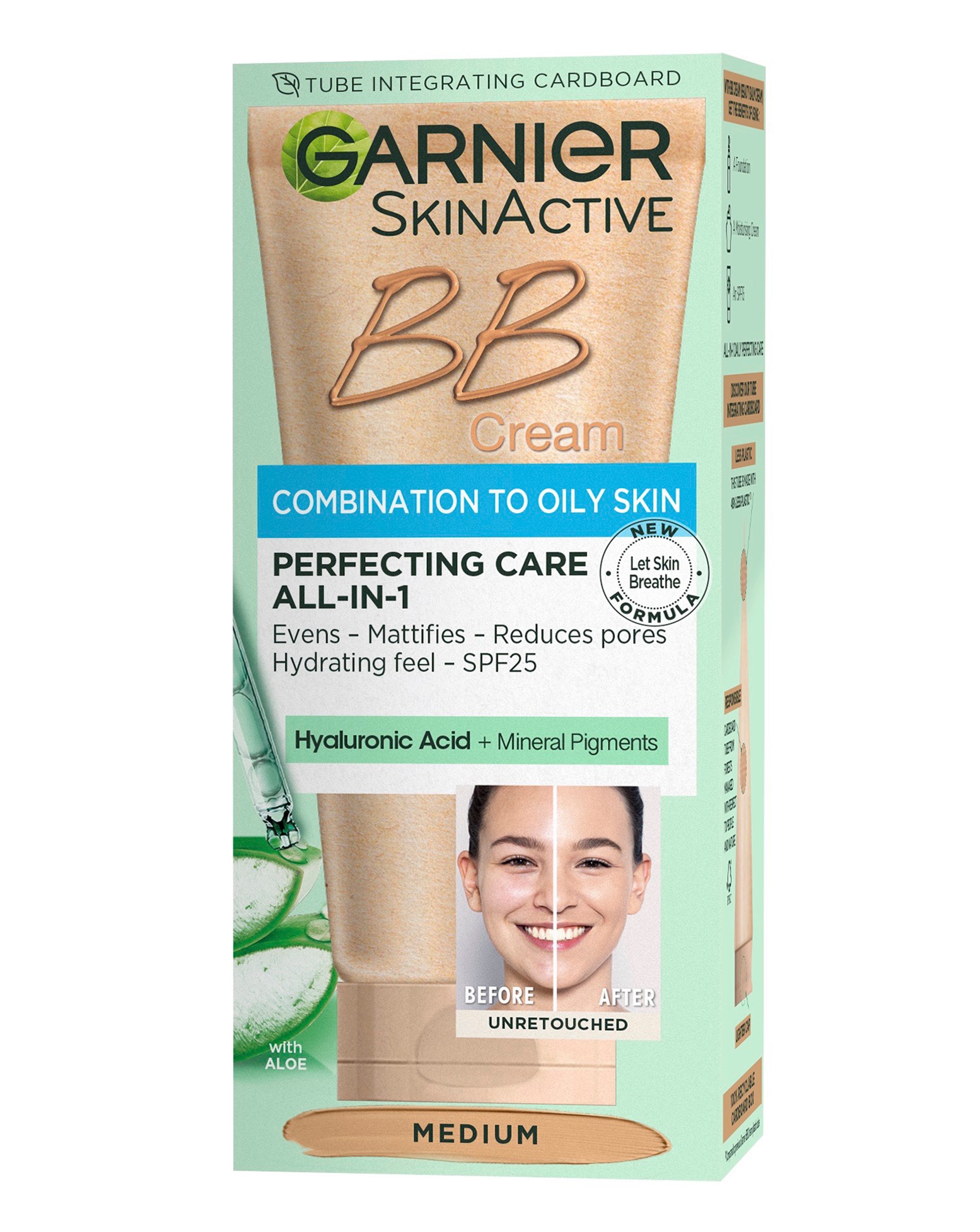 New In - Garnier Oil-Free BB Cream SPF25 Medium