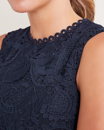 Monsoon Gianna Lace Midi Dress