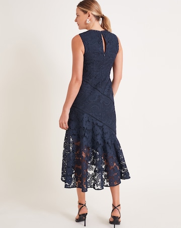 Monsoon Gianna Lace Midi Dress