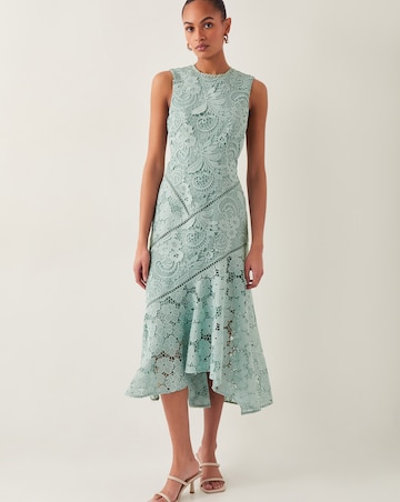 Monsoon Gianna Lace Midi Dress