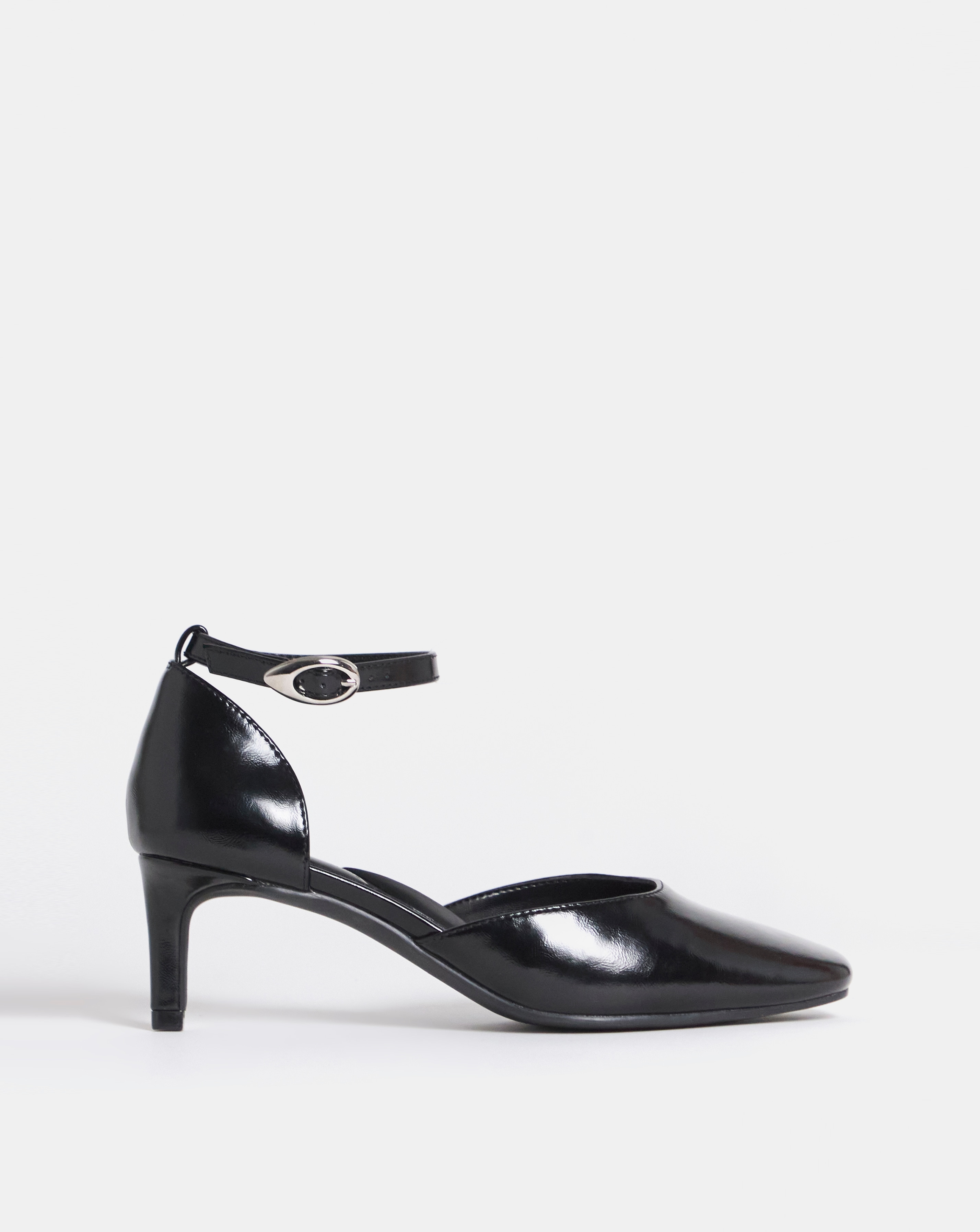 New In - Two Part Heeled Shoes Extra Wide
