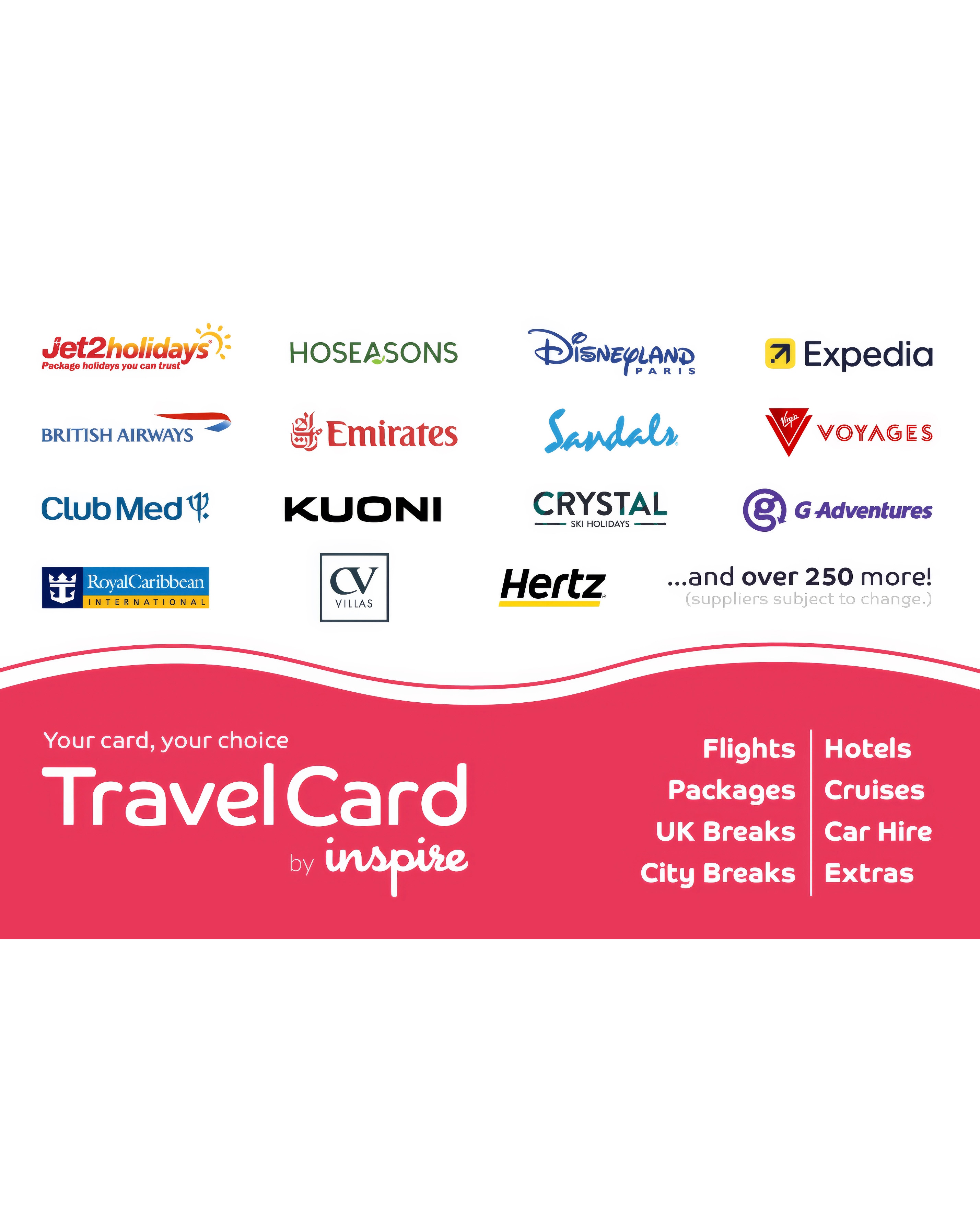 Inspire Travel #50 Gift Card