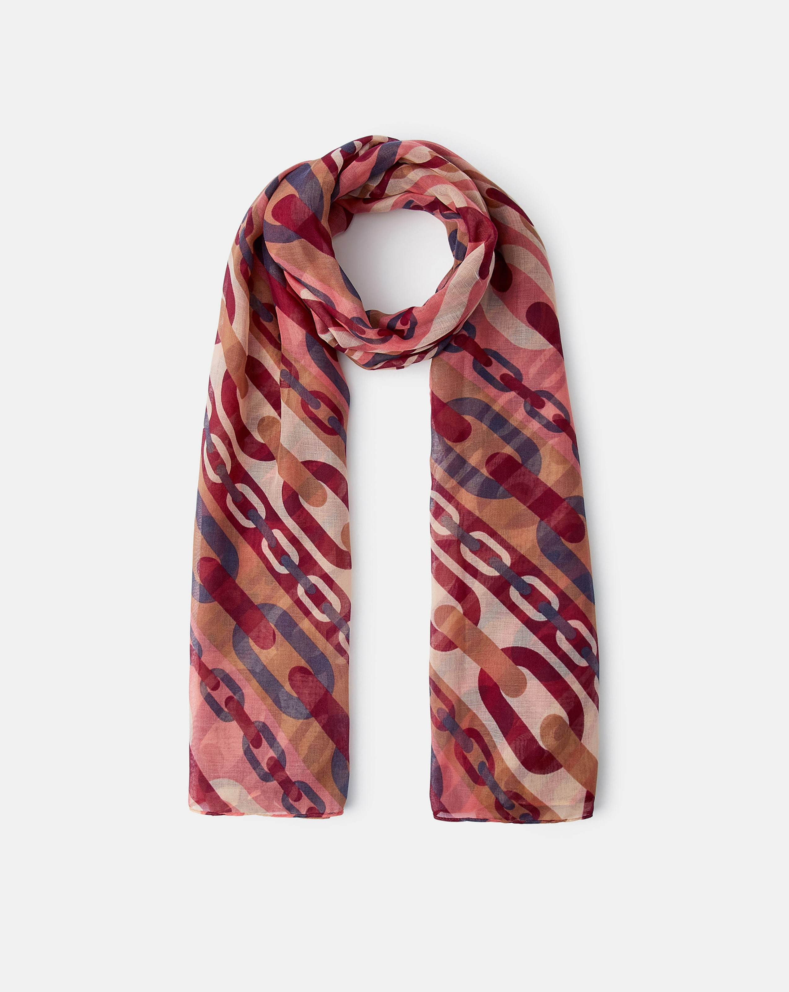 Accessorize Link Print Scarf
