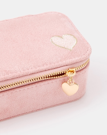 Accessorize Heart Faux Jewellery Box