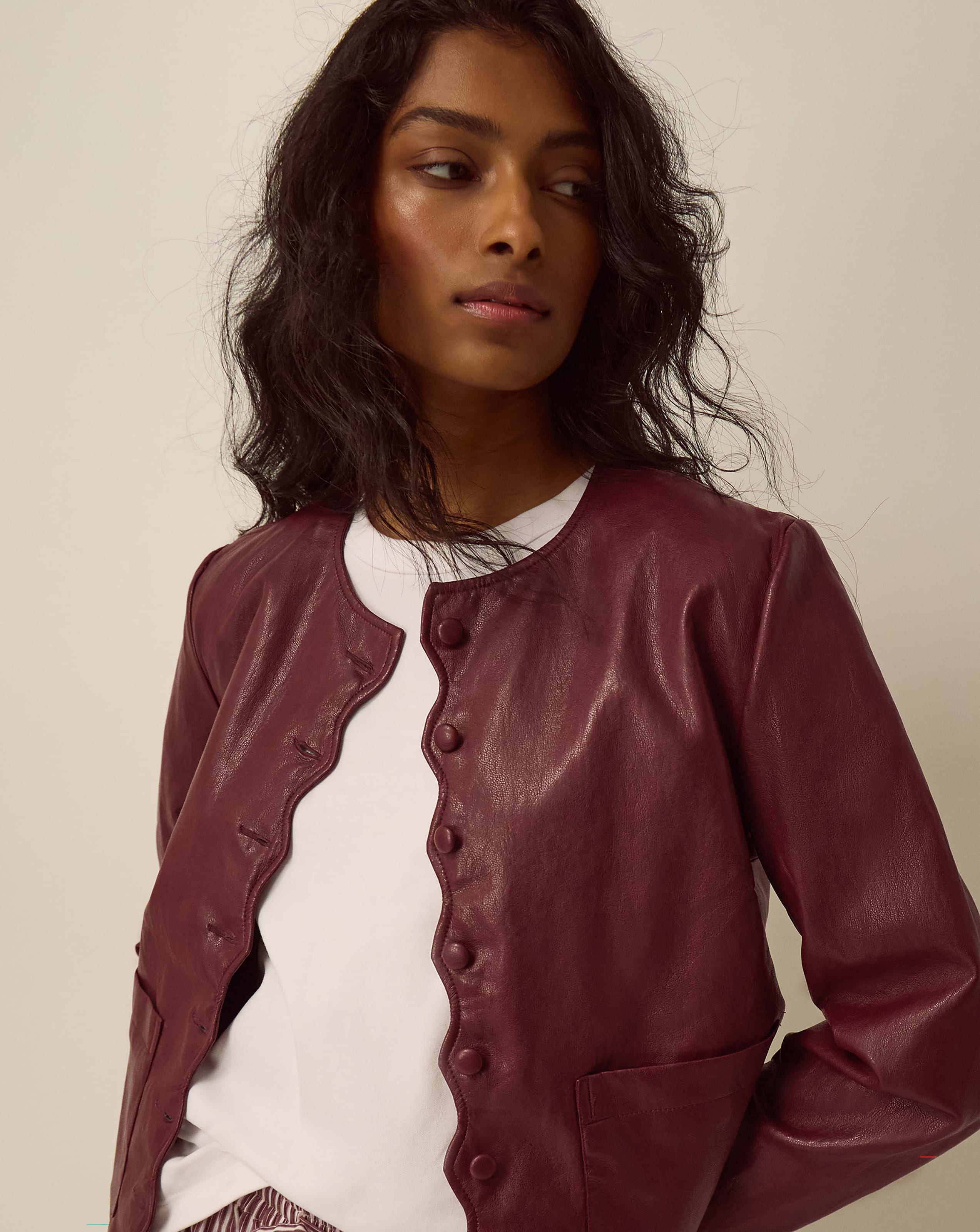 ※びこ FRONT STREET LEATHERフロントストリートレザー Zip-Front Leather Jackets | Fashion World