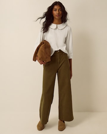 Monsoon Caris Collar Jersey Top