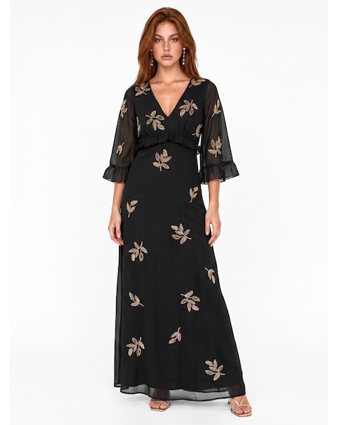 Maya Deluxe Embellished Maxi Dress