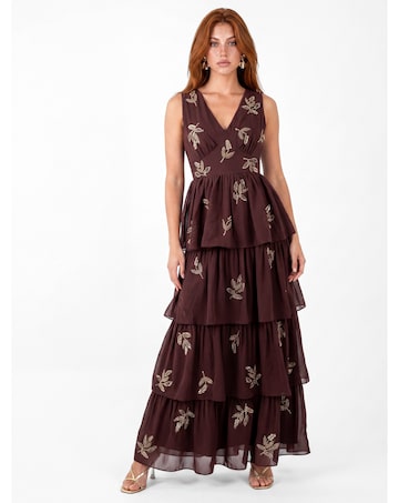 Maya Deluxe Embellished Maxi Dress
