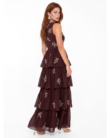 Maya Deluxe Embellished Maxi Dress