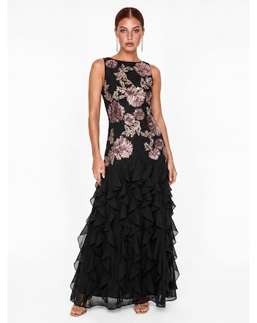 Maya Deluxe Embellished Maxi Dress