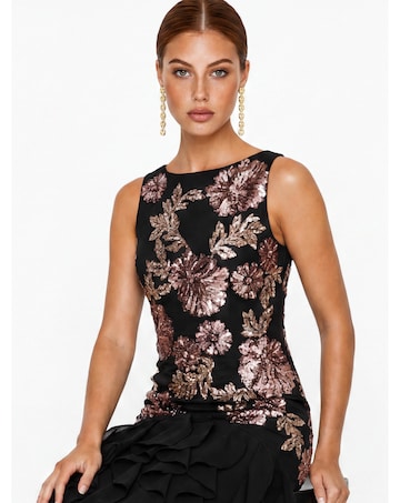 Maya Deluxe Embellished Maxi Dress