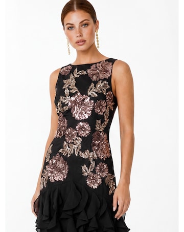 Maya Deluxe Embellished Maxi Dress