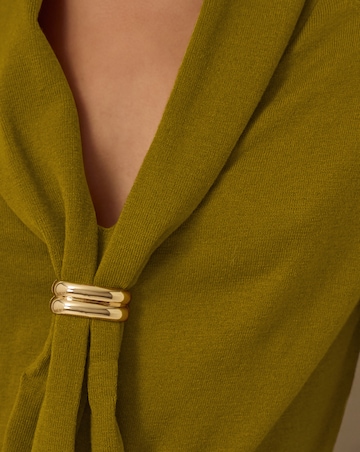 Monsoon Tilly Neck Tie Jumper