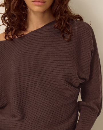 Monsoon Remi Ribbed Boat Neck Jumper