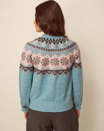 Monsoon Fen Fair Isle Cardigan