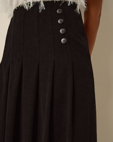 Monsoon Sonja Corduroy Midi Skirt