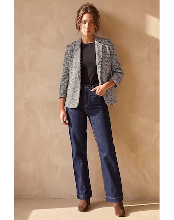 Roman Petite Boucle Stretch Blazer