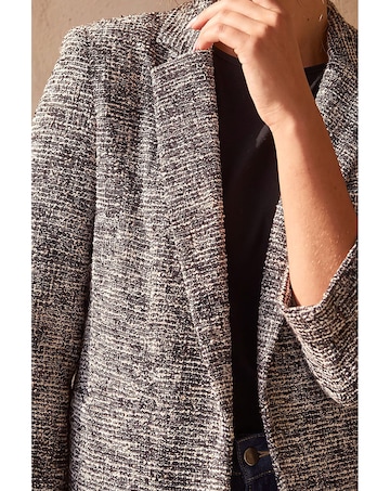Roman Petite Boucle Stretch Blazer