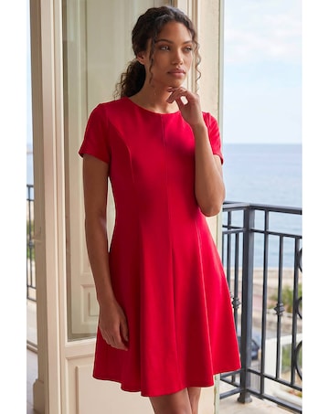 Roman Petite Ponte Dress