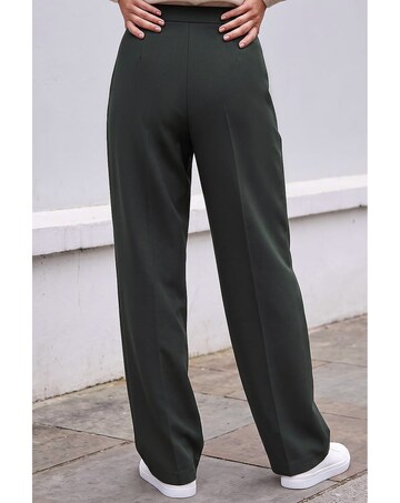 Roman Petite Straight Leg Ponte Trouser